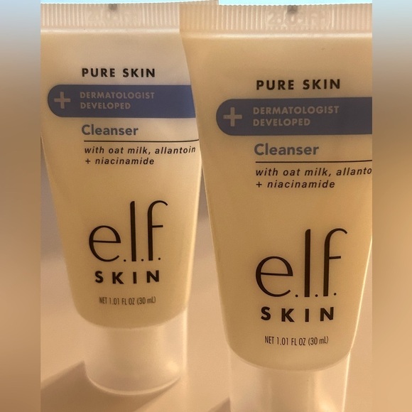 ELF Other - 2 - e.l.f. SKIN Pure Skin Cleanser, Gentle Daily Face Wash For Sensitive Skin